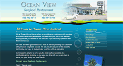 Desktop Screenshot of oceanviewseafoodcolumbia.com